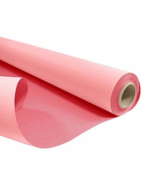 Bobine cadeau réversible Kraft 0,79*40m 60g/m² - Rose/Rose