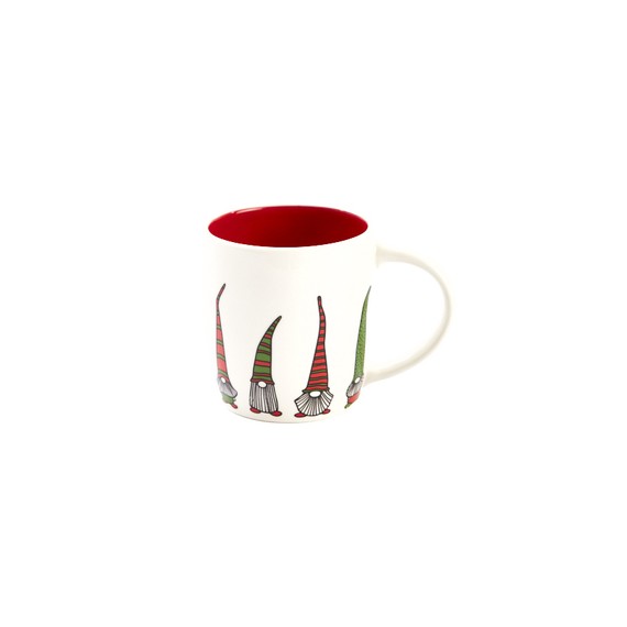 Mug gnomes rouges et verts - Ø9*9,5cm