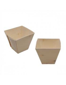 Verrine Bélix - Pot Carré 55*45mm - 60ml - Bois