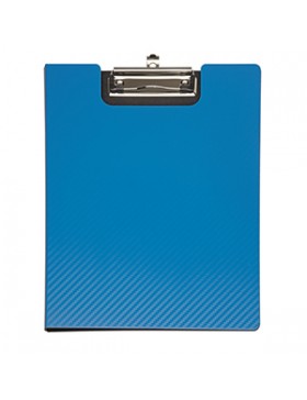 PLAQUE PINCE A4 PP MAUL FLEXX BLEU