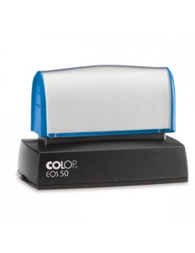 CACHET COLOP EOS 50 BLEU 70*30mm - Max 7 lignes