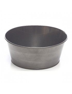 COUPE ZINC Ø17*7cm ARGENT