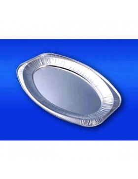 PLATEAU ALUMINIUM OVAL PP45 45*29 cm