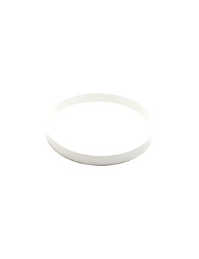 Plateau rond Blanc mat  - Ø27*3cm