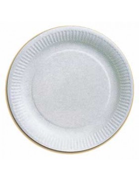 ASSIETTE CARTON BLANC Ø23 CM