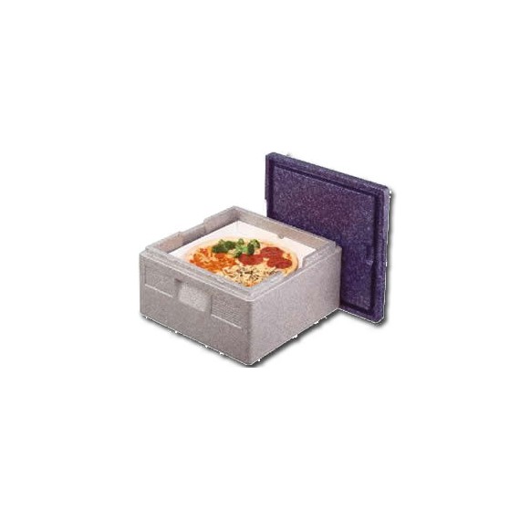 BOX FRIGOLYTE POUR PIZZA 33cm haut 24cm