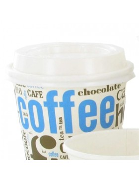 GOBELET CARTON COFFEE Ø 72 mm couvercle