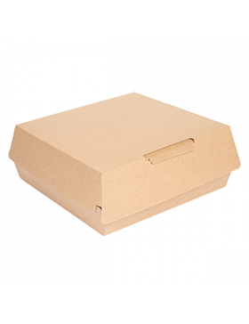 Boite à lunch XL 'ThePack' - 23,5*24*8,7cm - Kraft Brun