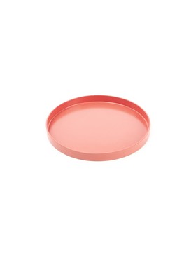 Plateau Rond orange clair - Ø22*2cm