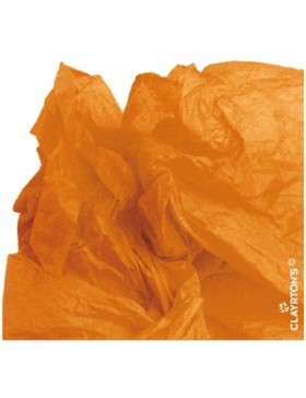 PAPIER DE SOIE 18g/m² 75*50cm - ORANGE