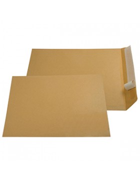 ENVELOPPE BRUNE 230*310mm 90g STRIP Patte Ouverte