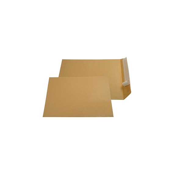 ENVELOPPE BRUNE 230*310mm 90g STRIP Patte Ouverte