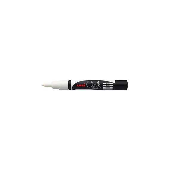 MARQUEUR UNIBALL CHALK 0,9-1,3mm BLANC