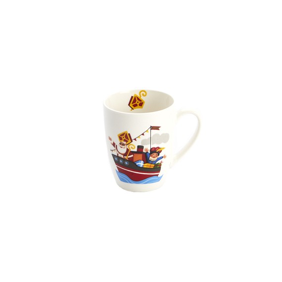 Mug Saint-Nicolas Ø8*10cm - Saint-nicolas sur Bateau