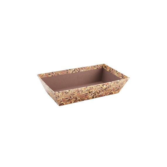 Panier carton rect. 23*15*6cm - Feuilles d'Automne