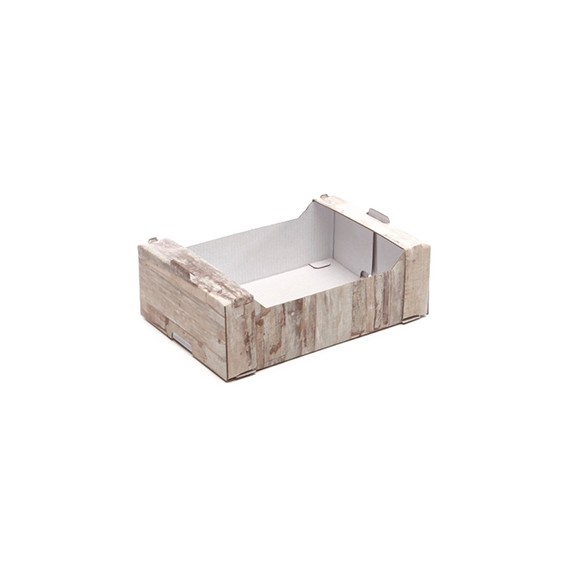 CAGEOT CARTON RECT 24*16*8cm WOOD