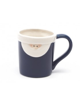 Mug 'Blue Santa' - Ø9*10cm