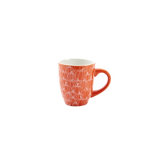 Mug 'Potirons' Orange - Ø9*10,5cm