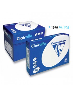 PAPIER A4 CLAIREFONTAINE CLAIRALFA 80g/m² - 171cie - PEFC ECOLABEL