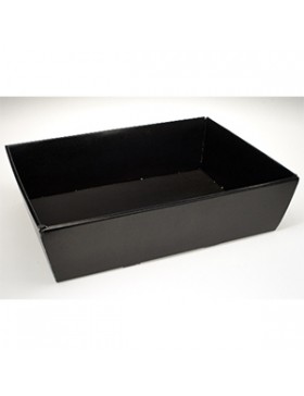 Panier carton rectangle Noir - 44*35*12cm