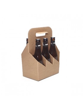 PANIER PORTABLE 6 btl PILS 195*130*290mm KRAFT