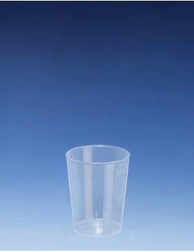 VERRE ø47mm - 40cc PP - alcool - Réutilisable