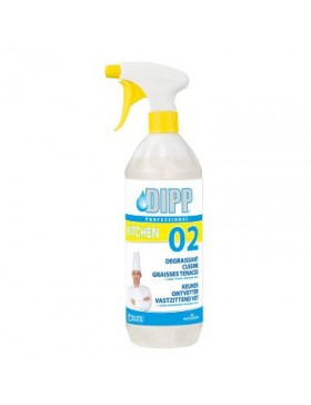 Dipp 02 dégraissant alimentaire - Spray 1L