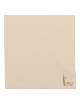 Serviette 'Eco-Bamboo' 70g/m² - 40*40cm - Naturel - Biodégradable