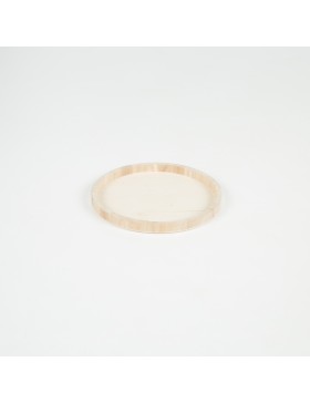 Plateau en bois rond Ø25*2cm