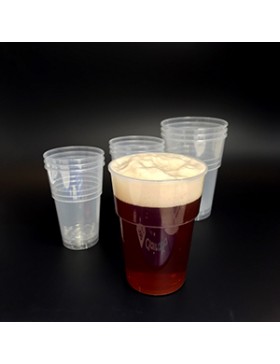 VERRE RÉUTILISABLE pp Ø97*130mm - 500cc - Pint de Bière