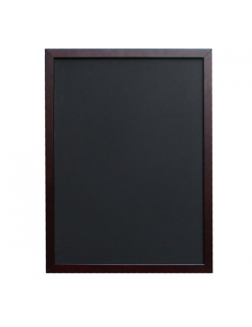 PANNEAU NOIR 45*60cm CADRE BOIS NOIR INTÉRIEUR