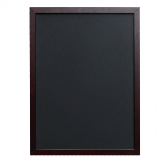 PANNEAU NOIR 45*60cm CADRE BOIS NOIR INTÉRIEUR