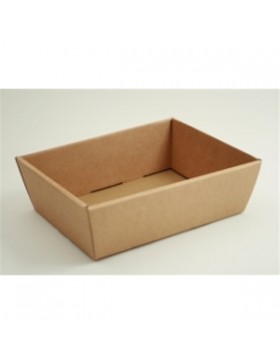 PANIER CARTON RECT 23*17*8cm KRAFT