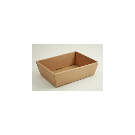 PANIER CARTON RECT 23*17*8cm KRAFT