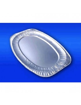 PLATEAU ALUMINIUM OVAL PP55 54*37 cm