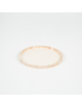 Plateau en bois rond Ø35*2cm