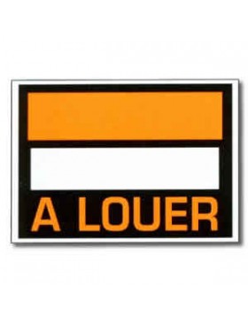 AFFICHE 'A Louer' 30*42cm