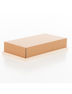 COUVERCLE KRAFT 43*23*11cm ALIMENTAIRE 890g/m²