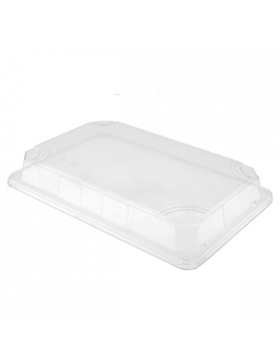 Couv. Pour plateau Sushi 'Bionic' - 24*16*3cm - Transparent