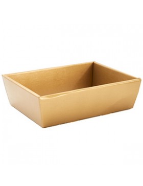 Pannier carton rect. 32*25*10cm - Or