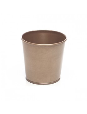 CACHEPOT ZINC Ø9*8cm OR