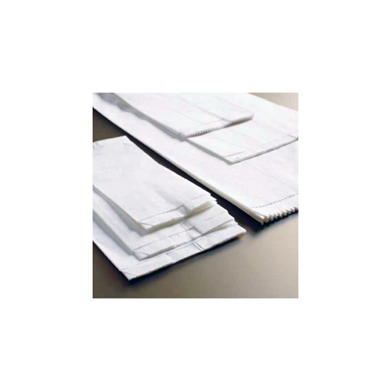 SACHET BLANC ECOPACK 50g/m² - P1 - 12+(2*3,7)*22 cm