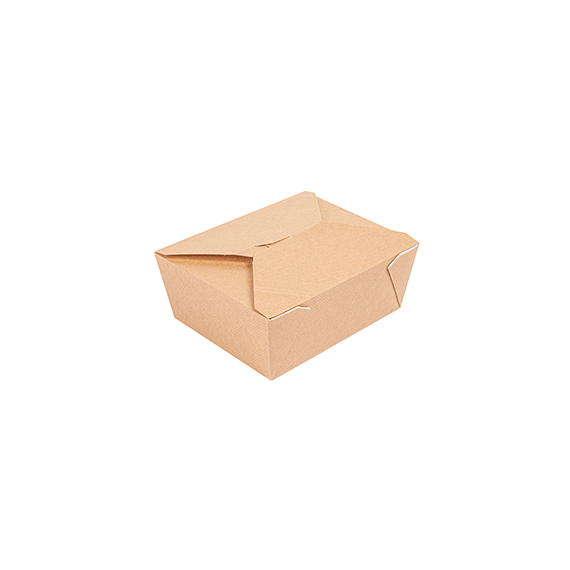 Boîte Américaine "ThePack" - 1350ml - 15,2*12,1*6,5cm - Kraft Brun