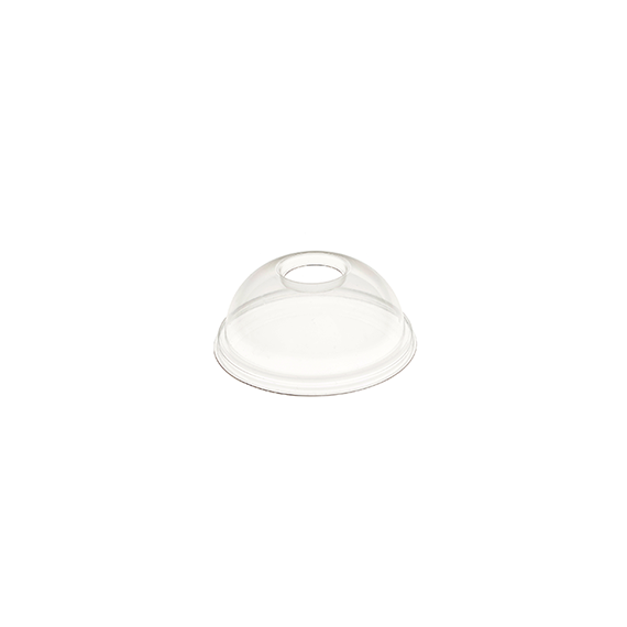 Couvercle dome troué pour gobelet 300, 400, 500ml - Ø95mm