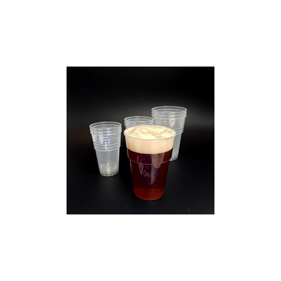 VERRE RÉUTILISABLE pp Ø97*130mm - 500cc - Pint de Bière