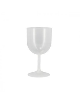 Verre a vin ballon sur pied réutilisable PP Light - 180 ml