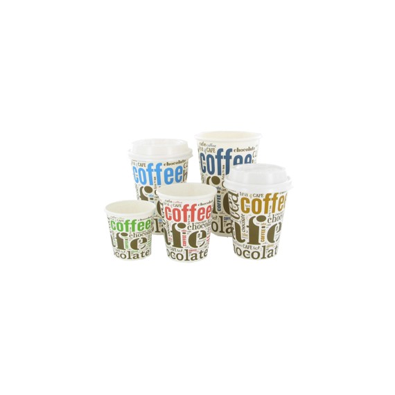 GOBELET CARTON COFFEE Ø 62 mm - 100cc (4oz) - Blanc