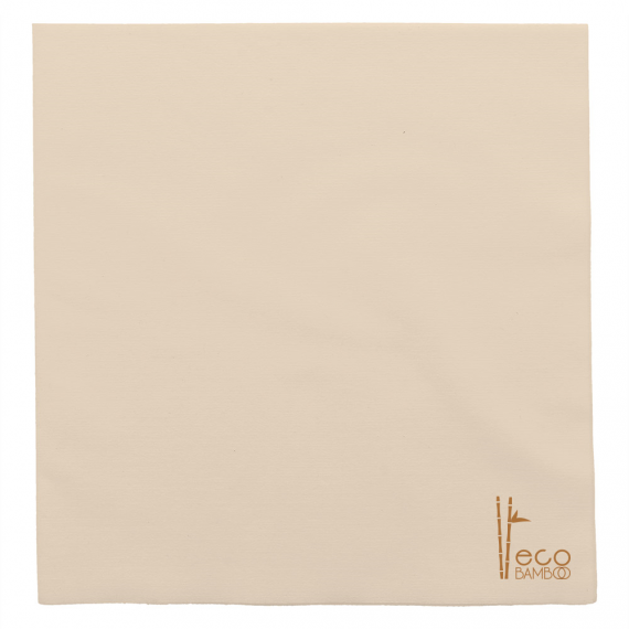 Serviette 'Eco-Bamboo' 70g/m² - 40*40cm - Naturel - Biodégradable