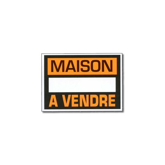 AFFICHE 'Maison à vendre' 30*42cm