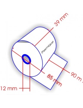 ROULEAU MACHINE THERM. la 39mm Ø85mm